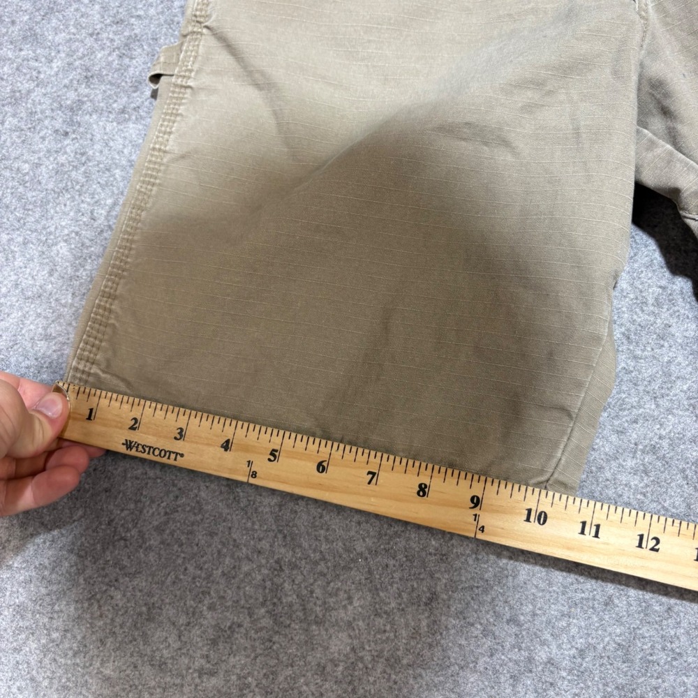 Wrangler Riggs Workwear Mens Khaki Ripstop Carpenter Shorts 3W320DK Size 30 - Picture 6 of 7